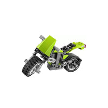 Load image into Gallery viewer, Architect 3-in-1 Highway Cruiser Motorcycle Toy (129 Blocks)
