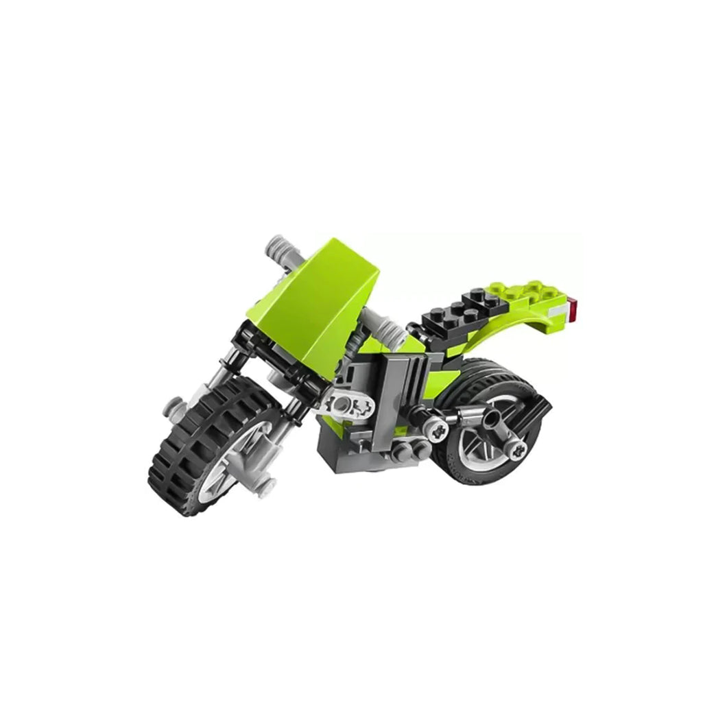 Architect 3-in-1 Highway Cruiser Motorcycle Toy (129 Blocks)