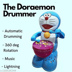 Happy Drummer- Doraemon Playing Drum