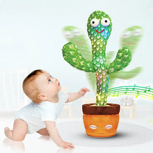 Load image into Gallery viewer, Dancing &amp; Talking Cactus Plush Toy
