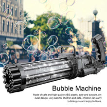 Load image into Gallery viewer, Gatling Automatic Water Bubble Gun Machine
