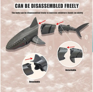 Remote Control Shark Toy assembly diagram