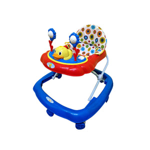 Duck Shape Baby Walker With Rattles & Music Blue